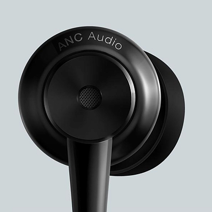 Наушники Xiaomi Mi ANC & Type-C In-Ear Earphones ZBW4382TY в разъем Type-C вакуумные с микрофоном и пультом черные