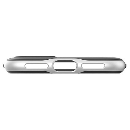 Чехол для iPhone 7, 8 гибридный Spigen SGP Neo Hybrid черно-серебристый