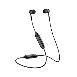 Наушники беспроводные Bluetooth Sennheiser CX 350BT вакуумные с микрофоном и пультом черные