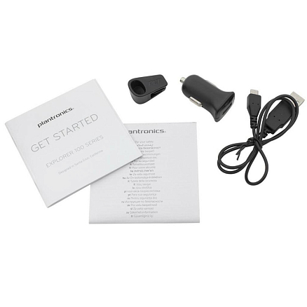 Bluetooth гарнитура Plantronics Explorer 110 мультипойнт черная