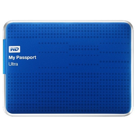 Внешний жесткий диск Western Digital My Passport Ultra 2TB USB 3.0 Blue