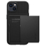 Чехол для iPhone 13 гибридный со слотом для карты Spigen Slim Armor CS черный