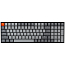 Клавиатура Keychron K4 V2 A1 RU с подсветкой (Gateron G Pro Red) механическая серая