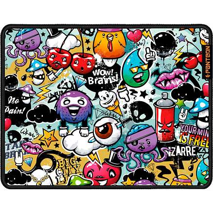 Коврик для мышки Jet.A Panteon GP-90SS Speed control Graffiti II S игровой