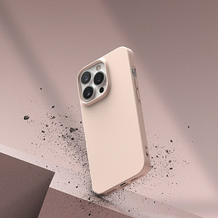 Чехол для iPhone 13 Pro Max гелевый ультратонкий Ringke Air S розовый