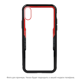 Чехол для Huawei P20 Pro гибридный Beeyo Acrylic прозрачно-черный