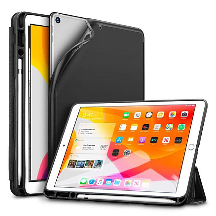 Чехол для iPad 10.2 2020, iPad 10.2 2021 книжка ESR Rebound Pencil черный