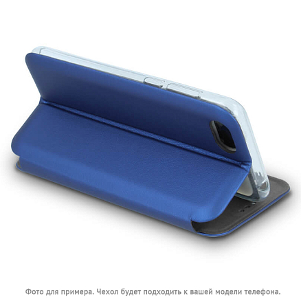 Чехол для Samsung Galaxy A32 4G кожаный - книжка GreenGo Smart Diva синий