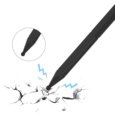 Чехол для Apple Pencil 2 силиконовый Tech-Protect Smooth черный