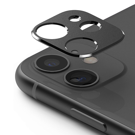 Защитная крышка на камеру iPhone 11 Ringke Camera Styling черная
