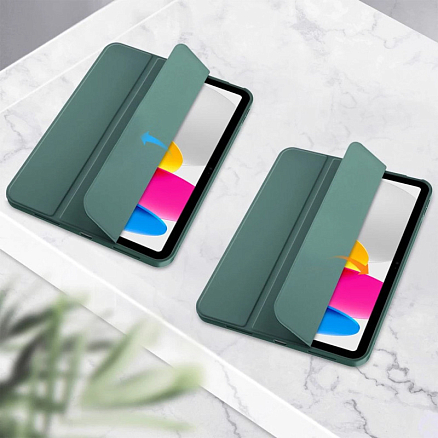 Чехол для iPad 10.9 2022 книжка Tech-Protect SC Pen зеленый