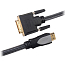 Кабель DVI-D - HDMI (папа-папа) 3 м версия 1.4 Dtech DT-HD1030 с ферритами