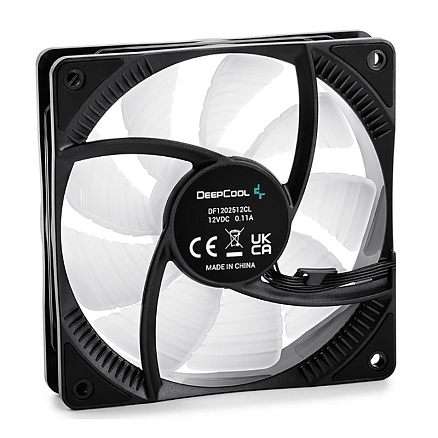 Вентилятор (кулер) для корпуса ПК Deepcool RF 120 с RGB-подсветкой комплект 3 шт.