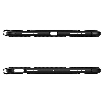 Чехол для iPad Air 2020, 2022 гелевый Spigen Rugged Armor Pro черный