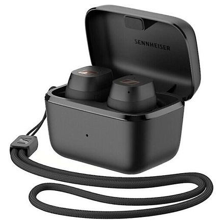 	Наушники беспроводные Bluetooth Sennheiser CX200 TW1 вакуумные с микрофоном и активным шумоподавлением черные