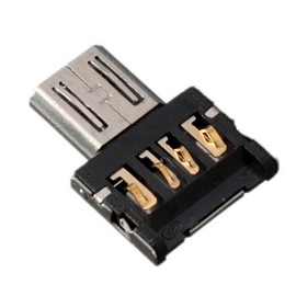 Переходник MicroUSB - USB хост OTG компактный