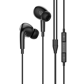 Наушники Borofone BM30 Pro вакуумные с микрофоном черные