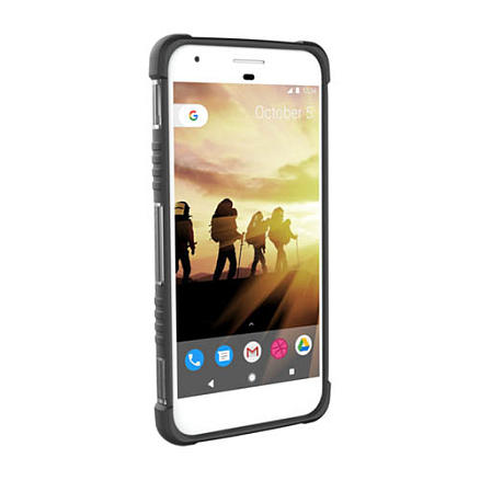 Чехол для Google Pixel XL, HTC Marlin гибридный для экстремальной защиты Urban Armor Gear UAG Plasma серый