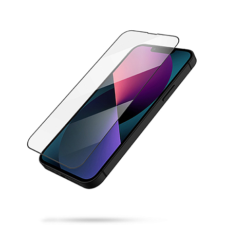 Защитное стекло для iPhone 14 Pro Max на весь экран противоударное Mocoll Arrow 3D черное