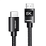 Кабель-удлинитель HDMI - HDMI (папа - мама) длина 1 м версия 2.1 8K 60Hz плетеный Ugreen HD151 черный