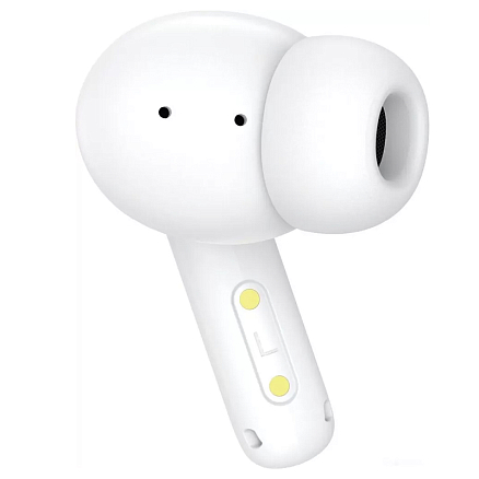 Наушники TWS беспроводные Bluetooth QCY T13 ANC вакуумные с микрофоном белые