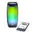 Портативная колонка JBL Pulse 4 с разноцветной подсветкой и с защитой от воды черная