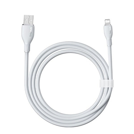 Кабель Type-C - Lightning для зарядки iPhone 1,2 м 20W Baseus Pudding P10355701221-00 белый
