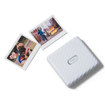 Фотопринтер Fujifilm Instax Link Wide белый