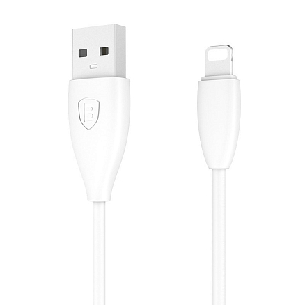 Кабель USB - Lightning для зарядки iPhone 1,2 м 2А Baseus Small Pretty белый