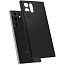 Чехол для Samsung Galaxy S22 Ultra пластиковый тонкий Spigen Thin Fit черный