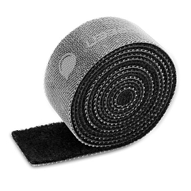 Органайзер кабеля стяжка на липучке Ugreen LP124 рулон 5 метров черный