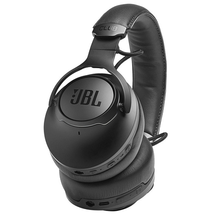 Наушники беспроводные Bluetooth JBL Club One полноразмерные с микрофоном и активным шумоподавлением черные