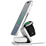 Беспроводная зарядка 3-в-1 MagSafe для iPhone, AppleWatch и AirPods 25W uBear Balance титановая