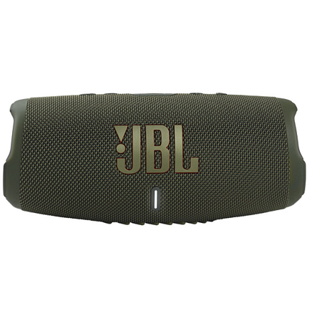 Портативная колонка JBL Charge 5 с защитой от воды и аккумулятором для телефона на 7500мАч зеленая