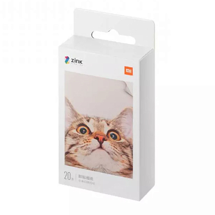 Бумага для фотопринтера Xiaomi Mi Portable 50х76мм 20 листов