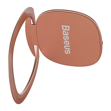Держатель для телефона на палец Baseus Invisible розовое золото