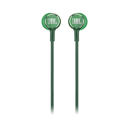Наушники JBL Live 100 вакуумные с микрофоном зеленые