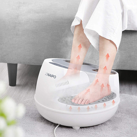 Спа-массажер для стоп (паровая ванна) Naipo oFlexiSpa белый