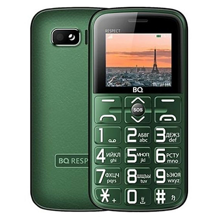 Мобильный телефон BQ-1851 Respect зеленый