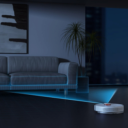 Робот-пылесос с влажной уборкой Xiaomi Robot Vacuum X10 белый