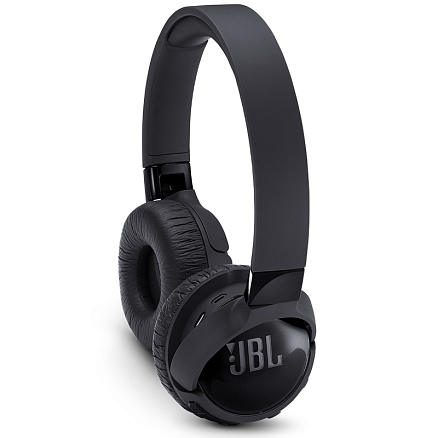 Наушники беспроводные Bluetooth JBL Tune 600NC накладные с микрофоном и шумоподавлением складные черные