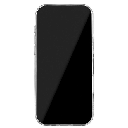 Чехол для iPhone 16 Pro Max гелевый с карманом для карты Rocket Clear Plus прозрачный