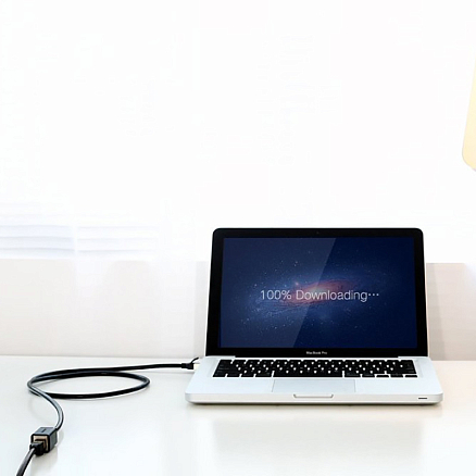 Кабель-удлинитель (патч-корд) RJ45 Cat.6 UTP длина 0,5 м Ugreen NW112 черный