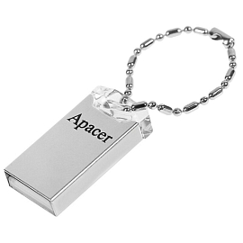 Флешка Apacer AH111 32GB USB 2.0 серебристая