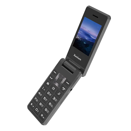 Мобильный телефон Xenium X600 раскладушка темно-серый