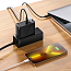 Зарядное устройство сетевое с USB и Type-C входами 100W Baseus GaN5 Pro (быстрая зарядка QC, PD) черное