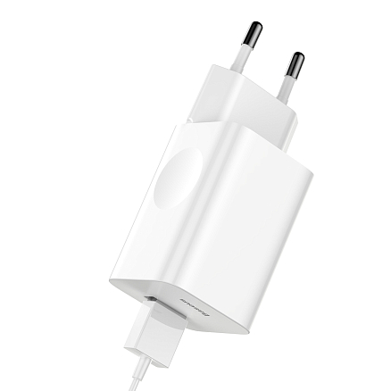 Зарядное устройство сетевое USB 3А 24W Baseus Quick (быстрая зарядка QC 3.0) белое