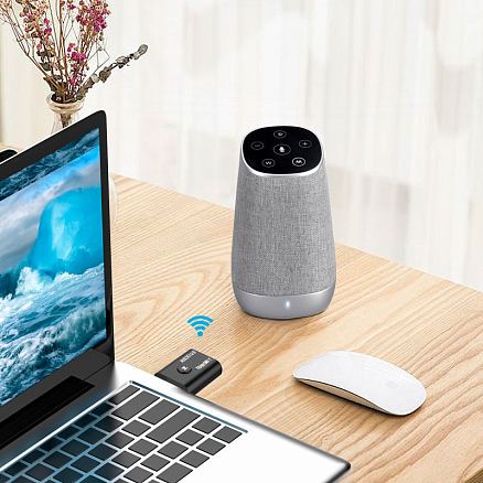 Bluetooth аудио адаптер (ресивер + трансмиттер) 3,5 мм в USB порт Comfast CF-M33 V5.0