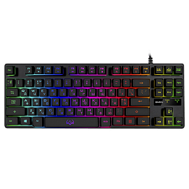 Клавиатура Sven KB-G7400 с подсветкой игровая черная