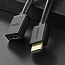 Кабель-удлинитель HDMI - HDMI (папа - мама) длина 1 м версия 2.0 4K 60Hz Ugreen HD107 черный